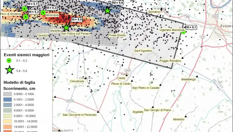 IL SISMA IN EMILIA VISTO DAI SATELLITI