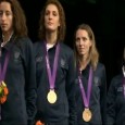 LONDRA 2012: FIORETTO E CANOTTAGGIO LE MEDAGLIE DEL GIOVEDÌ OLIMPICO La squadra di scherma femminile conquista l'oro contro la Russia ed è record per Valentina Vezzali. Argento per Sartori e Battisti. Oggi protagonista la scherma maschile mentre in serata Michael Phelps andrà a caccia della sua 21esima medaglia