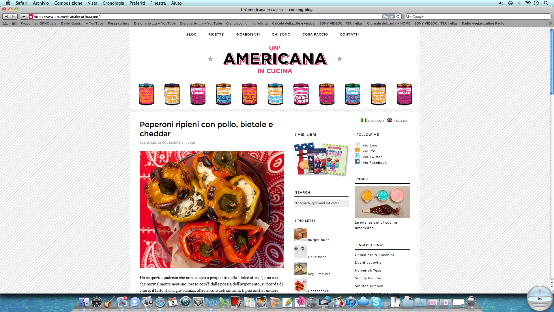 Unamericana in cucina cultura & culture: per un nuovo punto di vista Un americana in cucina