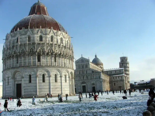 ©Comune di Pisa - Pisa con la neve
