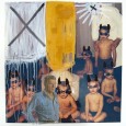 Cinque dipinti ad olio su carta che svelano i paradossi del mondo contemporaneo. In mostra presso Alluso Room di Roma...
