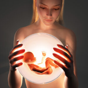 mother and embryo