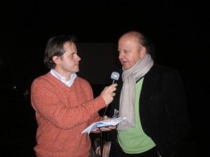 Emilio Buttaro con Massimo Boldi