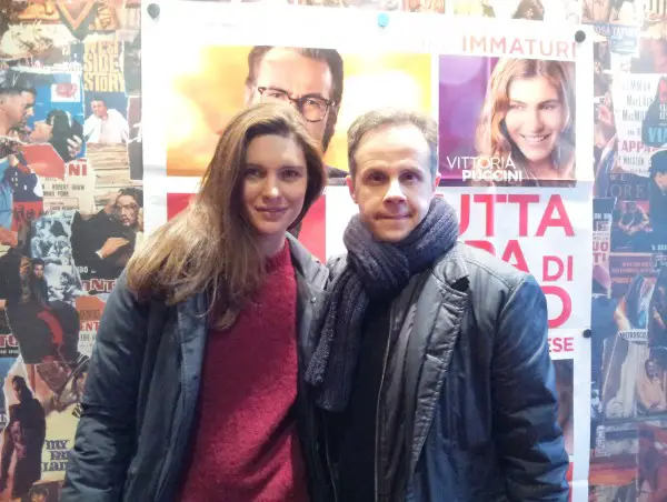 Vittoria Puccini con Emilio Buttaro