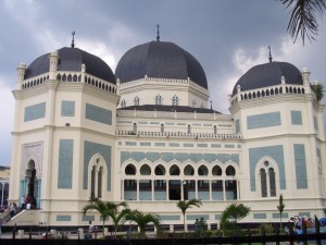 moschea a Nord di Sumatra