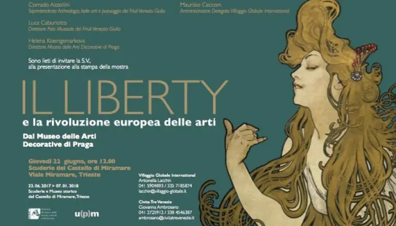 Trieste, la mostra “Liberty e la rivoluzione europea delle arti”