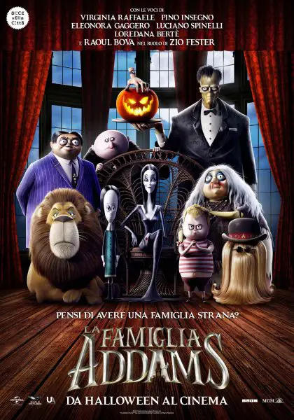La Famiglia Addams cartone