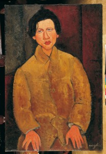 Amedeo Modigliani, Ritratto di Soutine, 1916 - © Pinacothèque de Paris /Fabrice Gousset