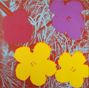 Andy Warhol, Fiori - © Andy Warhol Foundation for the Visual Arts, by SIAE 2013