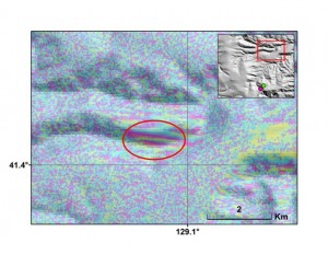 Subsidenza del suolo ed esplosioni nucleari in Corea del Nord - © INGV