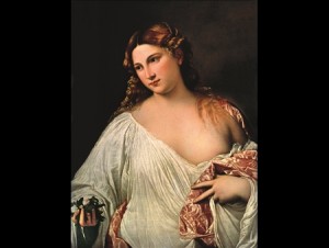 Tiziano Vecellio, Flora, 1517 ca. - Firenze, Galleria degli Uffizi © Ministero per le attività e i beni culturali