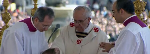 Papa Francesco messa