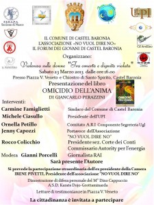 La locandina dell'evento