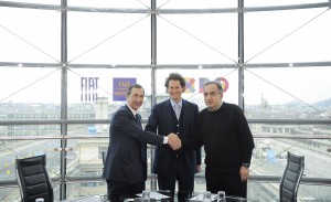 © Giorgio Perottino - Firma di accordo di sponsorizzazione tra Fiat e Expo Milano 2015