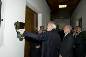 Un momento dell'inaugurazione