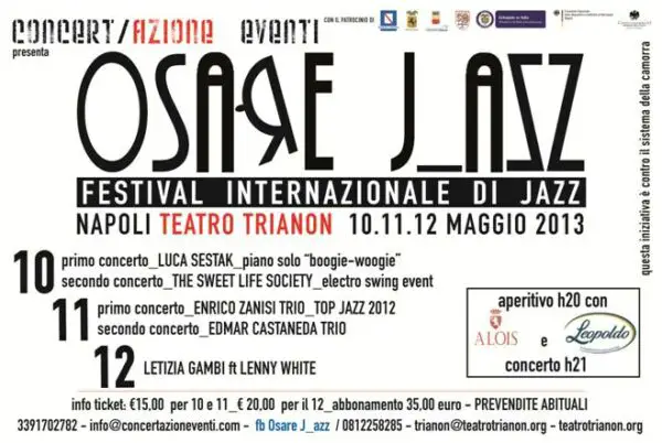 festival internazionale di jazz trianon