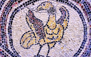 Dettaglio di un mosaico nella stessa Chiesa          