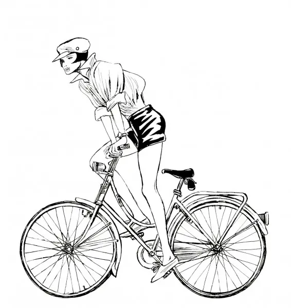 Valentina_in_bicicletta