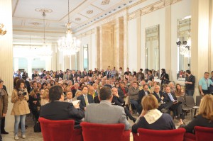 Un momento della conferenza stampa, nel corso della quale è stato presentato il cartellone 