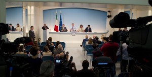 Foto della conferenza stampa