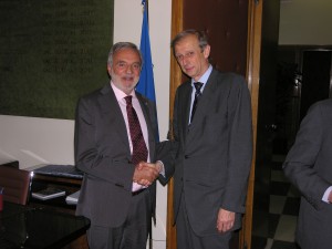 Piero Fassino e Luigi Nicolais