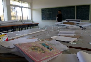 Al Qastina boys school, located next to That Al Sawari girls school, Northern Gaza, 2009