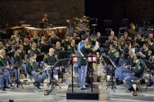 Nella foto concerto della Banda Musicale della Guardia di Finanza