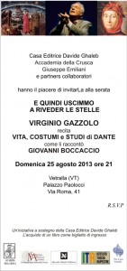 2013 08 25 E quindi uscimmo_invito