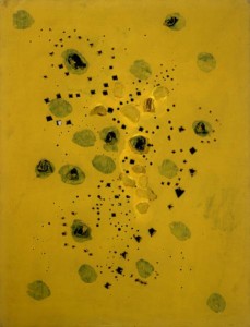 Lucio Fontana, Concetto Spaziale, 1952.