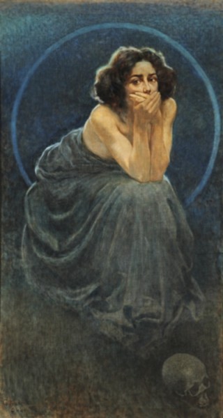 Giorgio Kienerk - Enigma umano (1900)