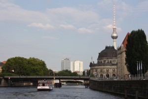 sprea e torre televisione berlino