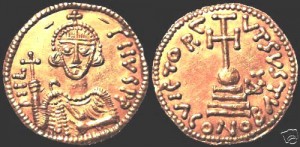  Soldo d’oro  di   Liutprando, Duca di Benevento  (751-758)
