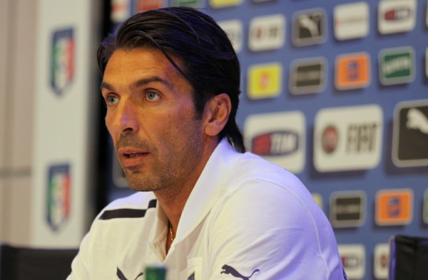 Buffon in conferenza stampa - foto di Franco Butt