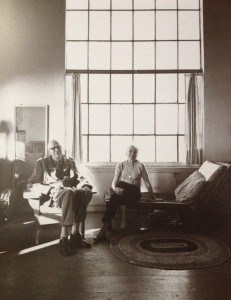 Hans Namuth, Edward e Josephine Hopper. 1964.  Photo Hans Namuth, copy 1990. 