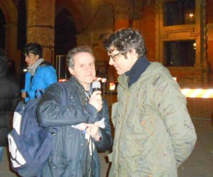 Samuele Bersani con Emilio Buttaro