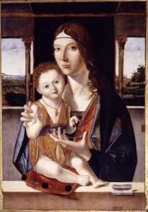 Jiacobello di Antonello, Madonna col bambino