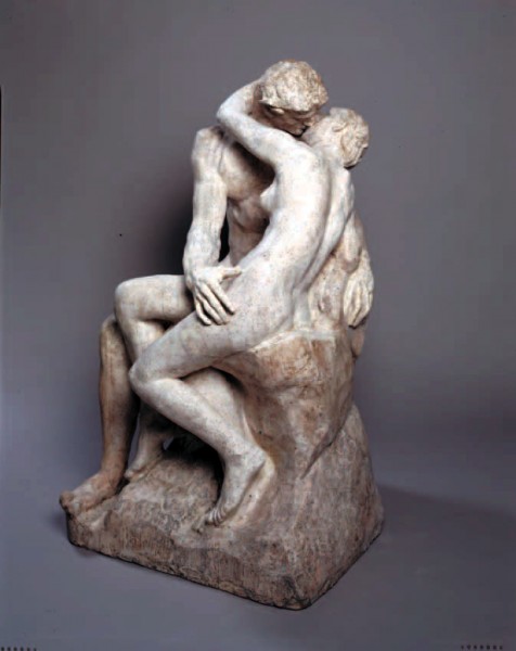 Auguste Rodin «Il bacio» («Le Baiser»), 1885 Marmo, 85,5 x 51 x 54,5 cm.