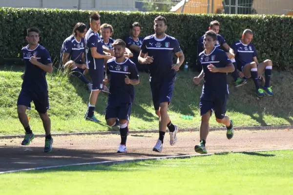 Un momento dell'allenamento - foto di Franco Buttaro