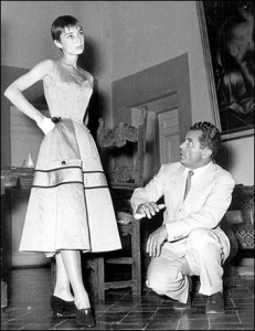 Audrey Hepburn e Salvatore Ferragamo