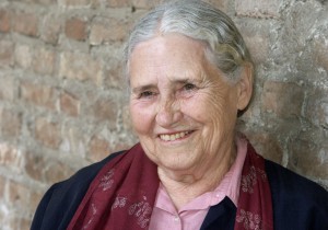 Nella foto Doris Lessing