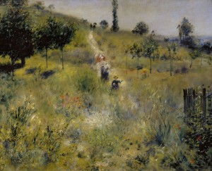 Pierre Auguste Renoir - Sentiero nell'erba alta,  © Bridgeman/ Archivi Alinari