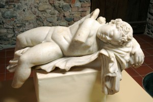Eros dormiente età imperiale Musei Capitolini, Palazzo Clementino, Roma