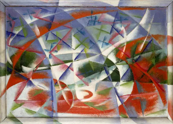 Giacomo Balla, Velocità astratta + rumore