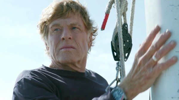 Robert Redford in "All is Lost - Tutto è perduto" 