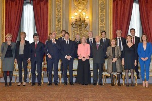 Il Governo Renzi - Foto Quirinale