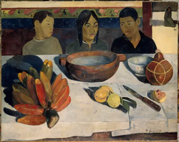 Paul Gauguin Le repas / Il pasto