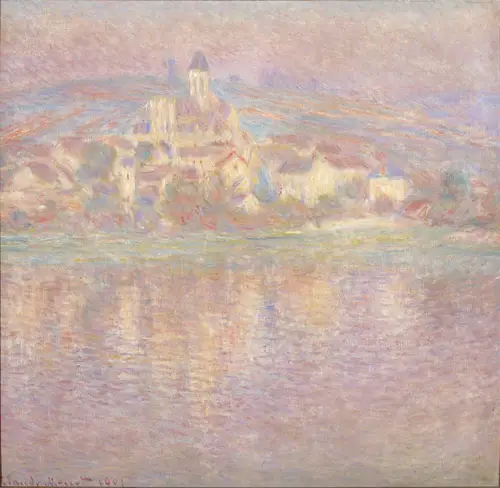 Claude Monet Vétheuil, soleil couchant / Vétheuil, tramonto