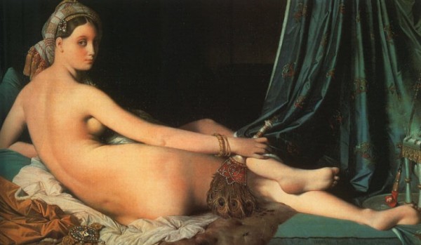 La grande odalisca di  Jean-Auguste-Dominique Ingres - 1814 