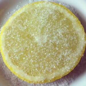 zucchero e limone