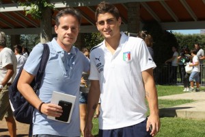 Marco Verratti con Emilio Buttaro